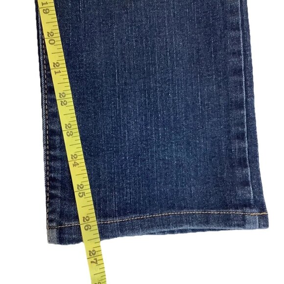 Old Navy Slim Jeans Straight Leg Wash Adjustable Waistbands Size 16 Reg Youth - Picture 5 of 10